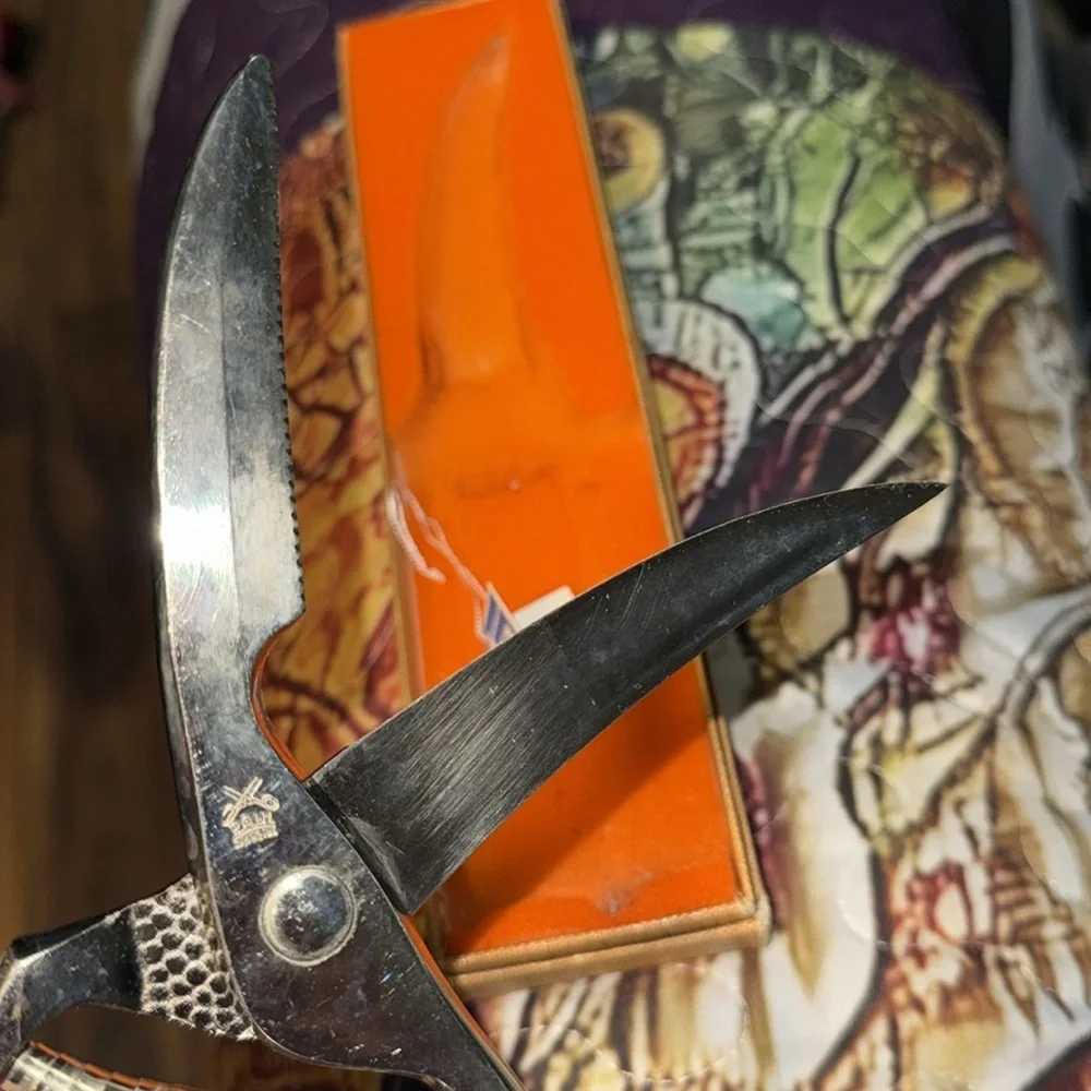 Stahl Stainless Steel German Fruit/Poultry Sheers/Scissors with Original Box